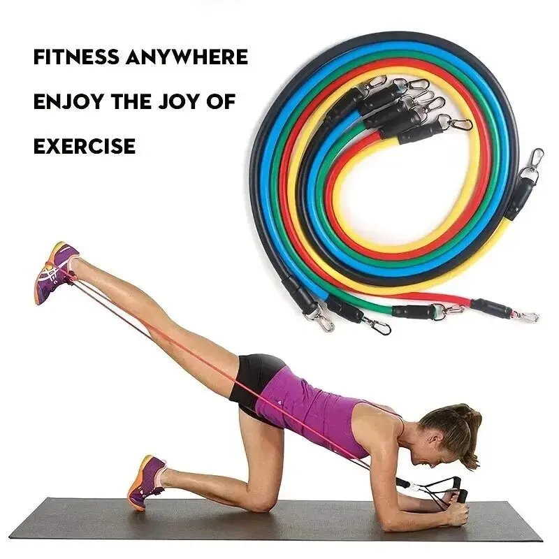 11-Piece TPE Resistance Band Set