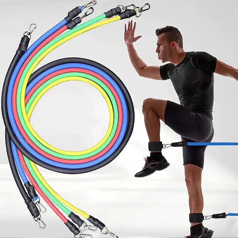 11-Piece TPE Resistance Band Set