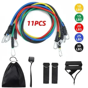 11-Piece TPE Resistance Band Set