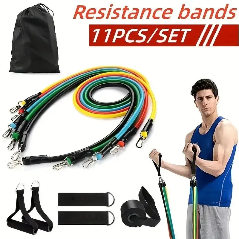 11-Piece TPE Resistance Band Set