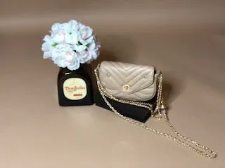 2 CHAINS CROSSBODY BAG