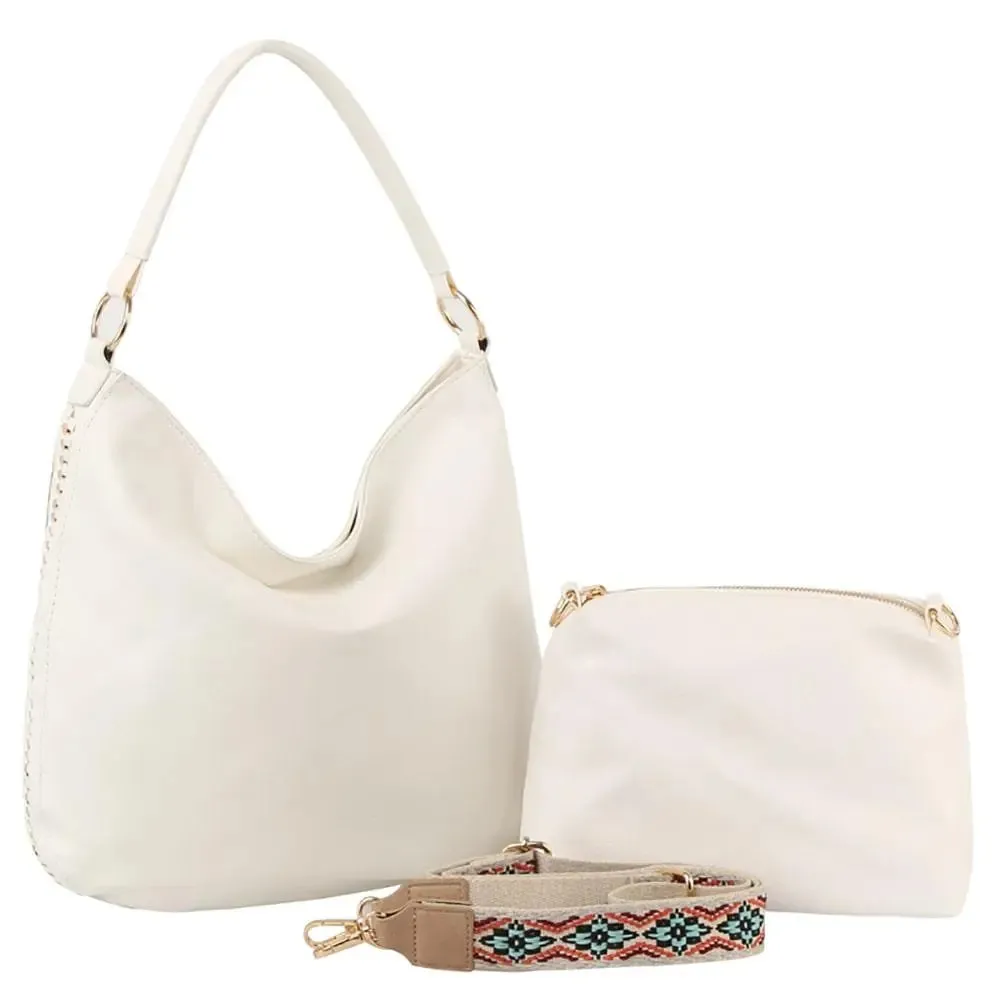 2-in-1 Shoulder Bag With Guitar Strap