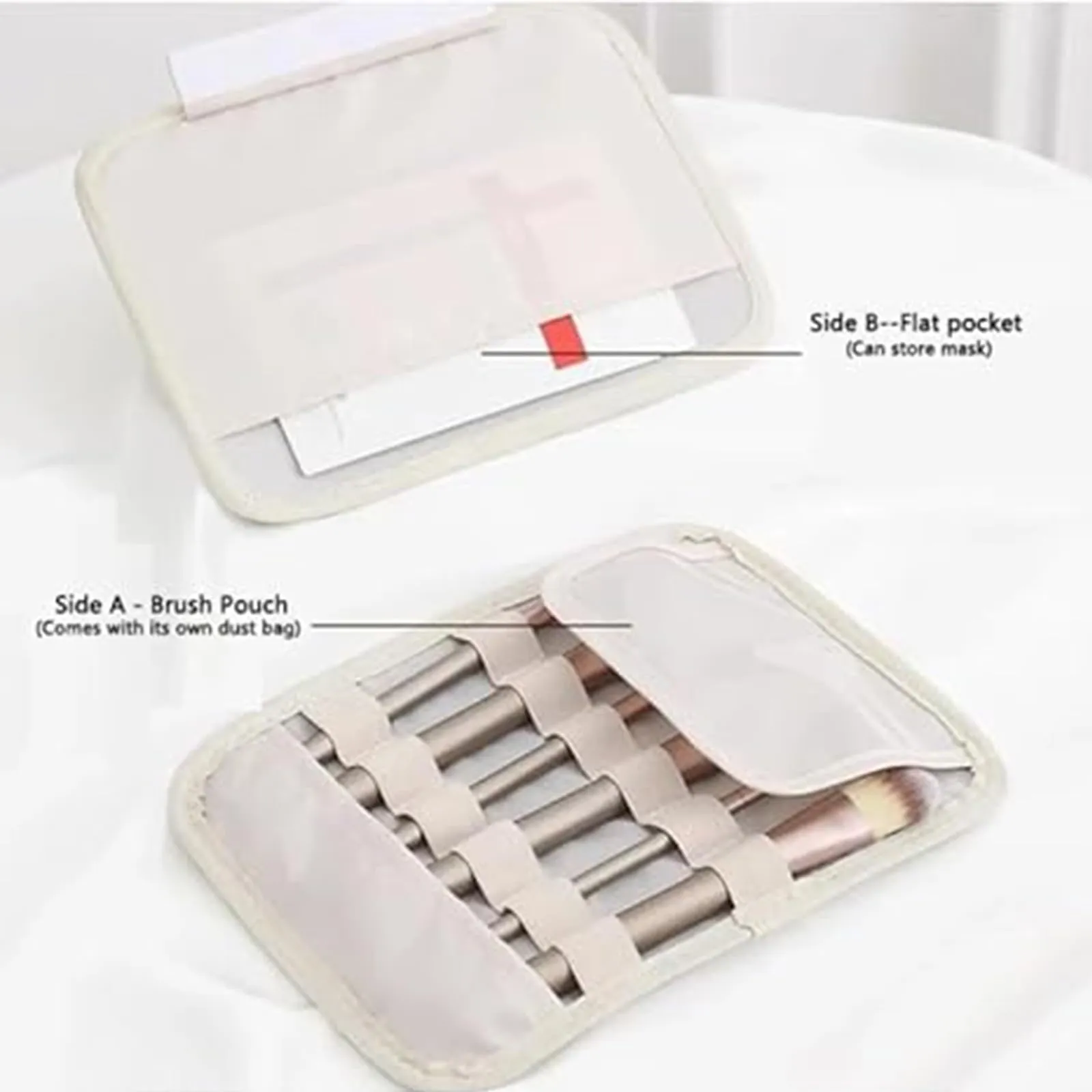 2024 New Consulbefor Bag - Toiletry Cosmetics Bag Consulbefor, Multi-Compartment Toiletry Cosmetics Bag - Consulbefor, Pu Leather Portable Storage Bag, PU Leather Large Capacity & Portable (D)