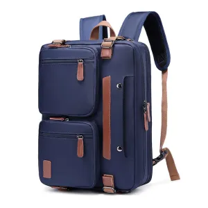 3 in 1 Laptop Backpack Multi-Functional Business Briefcase Crossbody Shoulder Computer Convertible Messenger Bag Travel for Men Women
