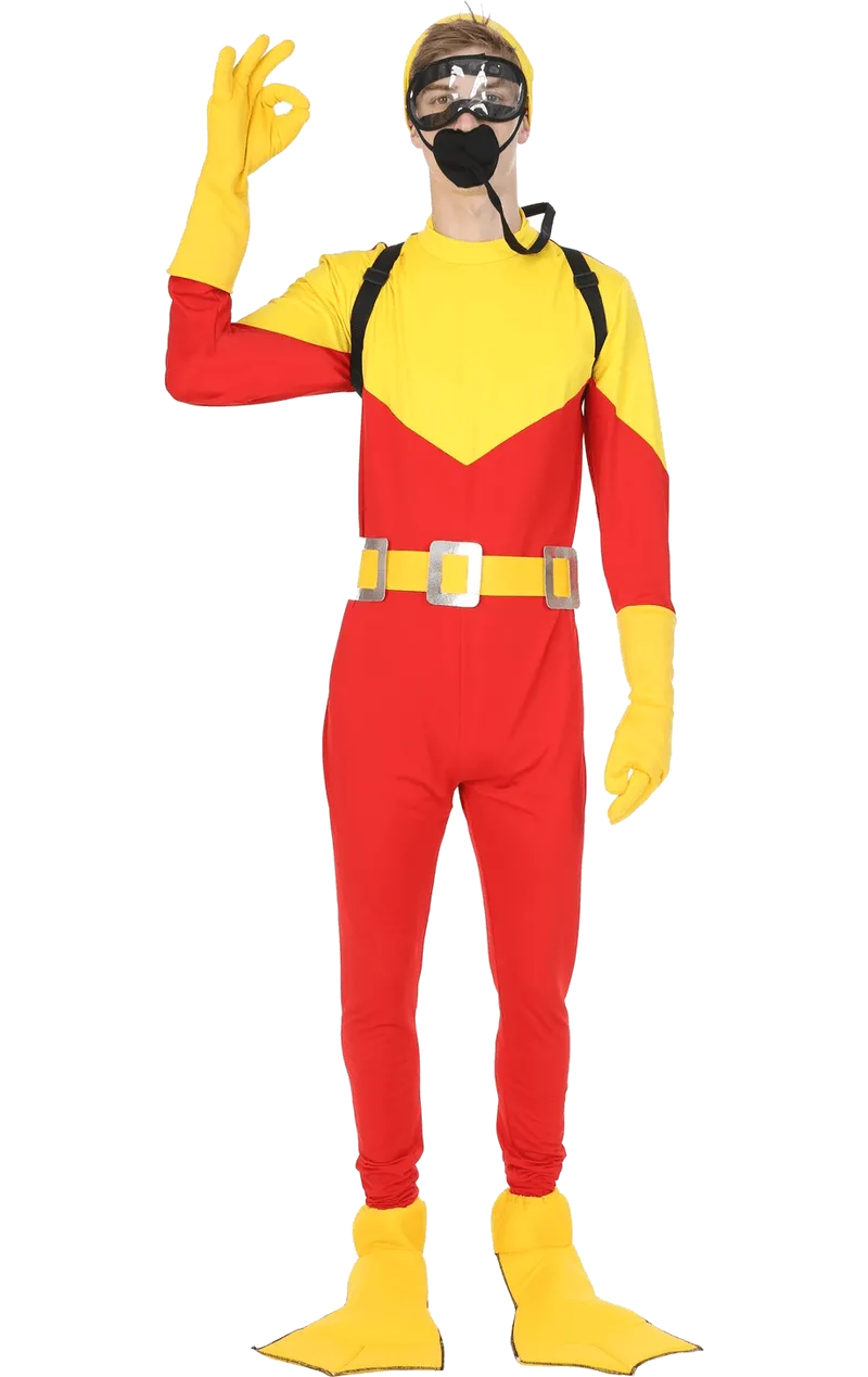 Adult Scuba Steve Big Daddy Costume
