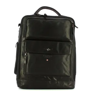 Aeronautica Militare - Zaino Grande in pelle - AM305 - NERO