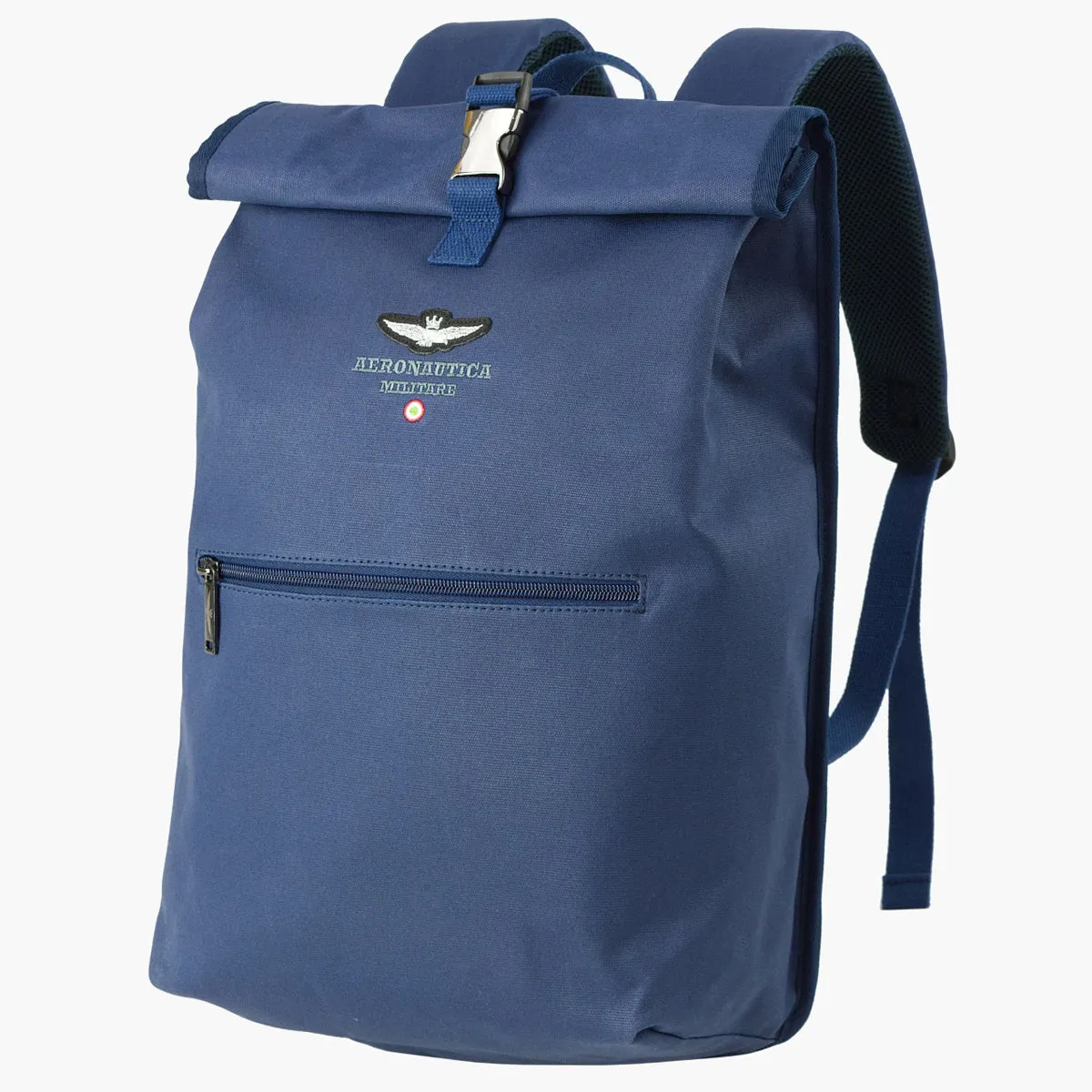 Aeronautica Militare - Zaino New City Roll Top Blue - AM544 - BLUE