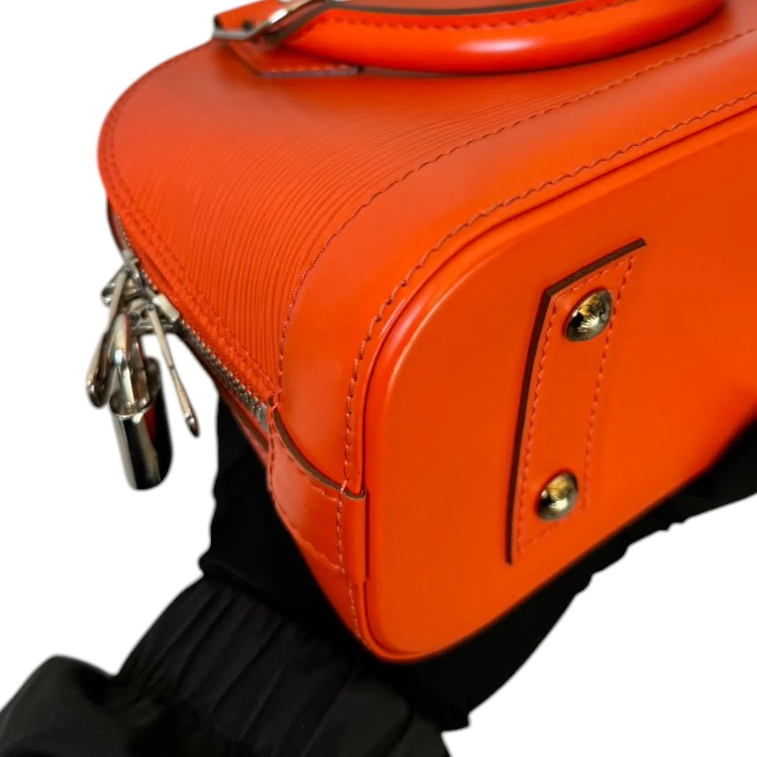 Alma BB Epi Leather Orange SHW