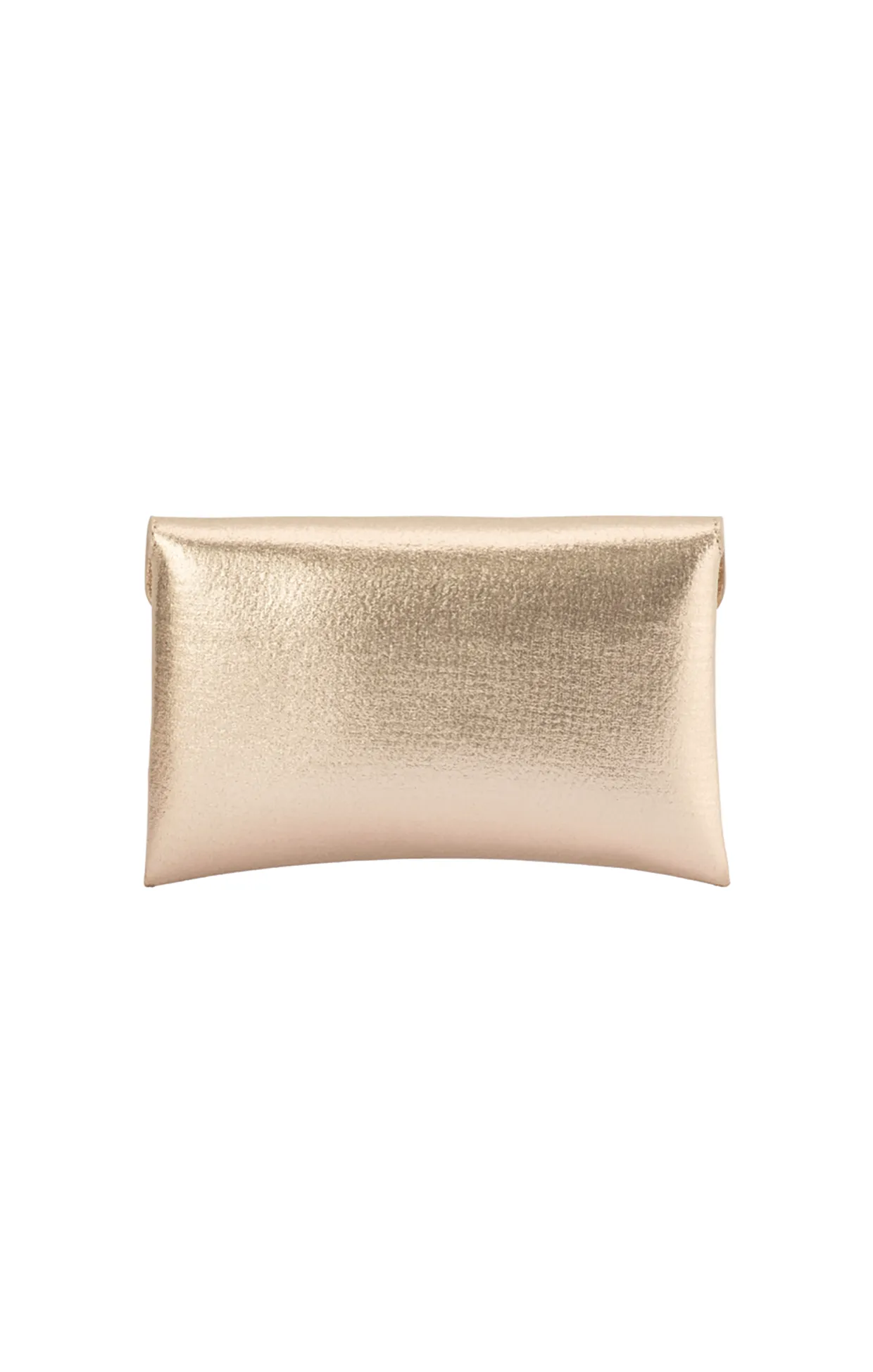 ANTONIA ENVELOPE CLUTCH IN CHAMPAGNE