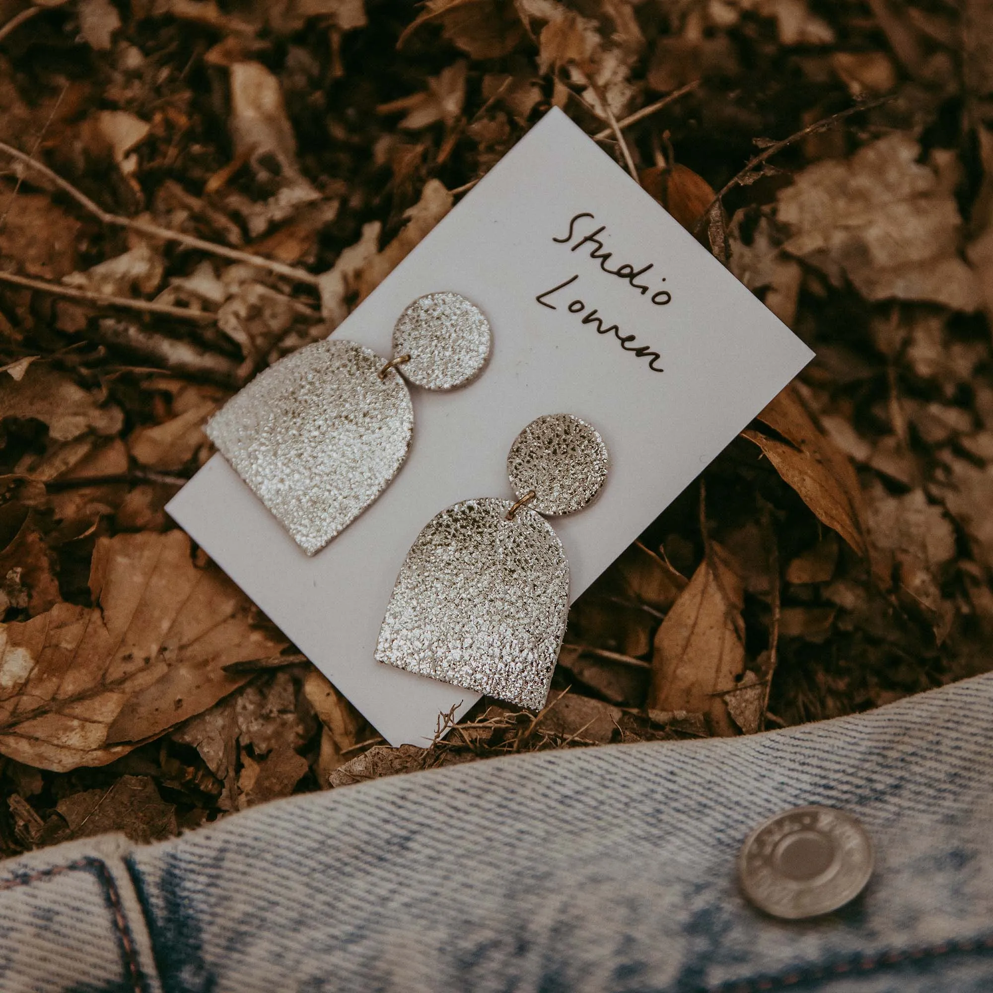 Arc Drop Earrings