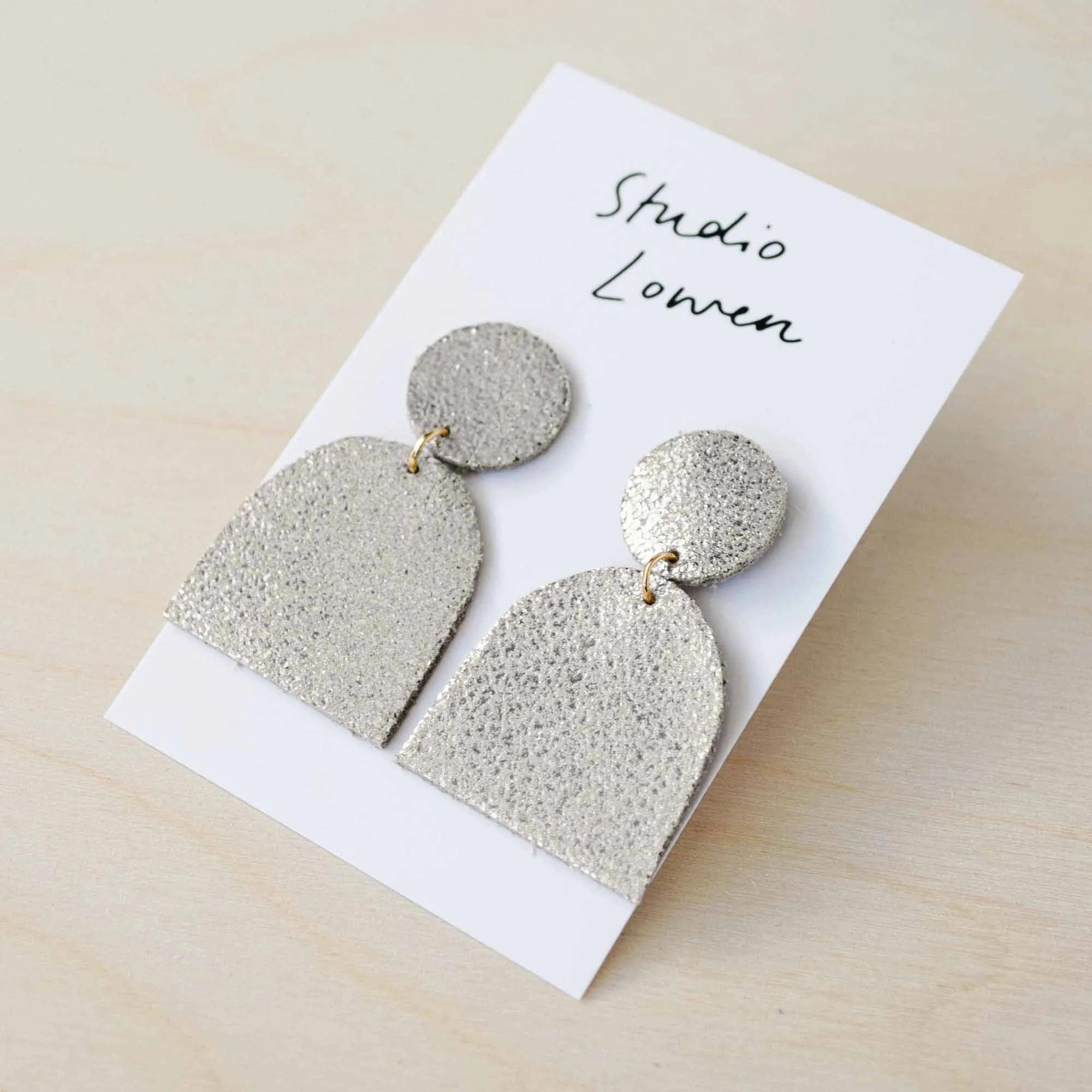 Arc Drop Earrings