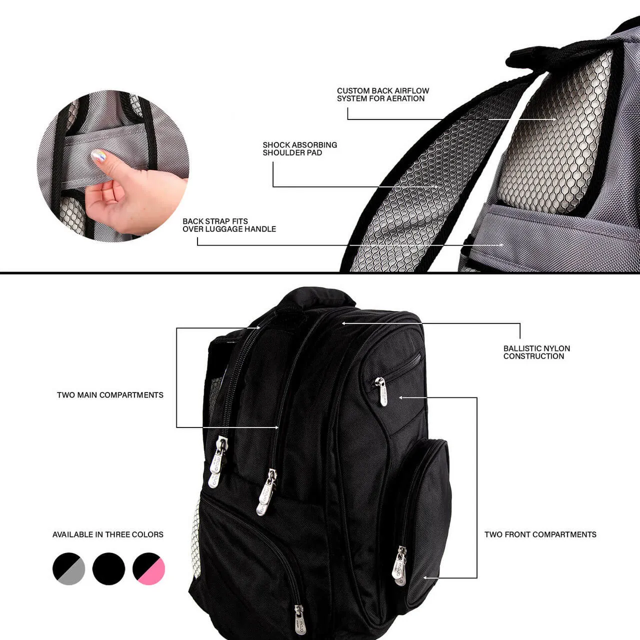 Arizona Diamondbacks Laptop Backpack in Gray
