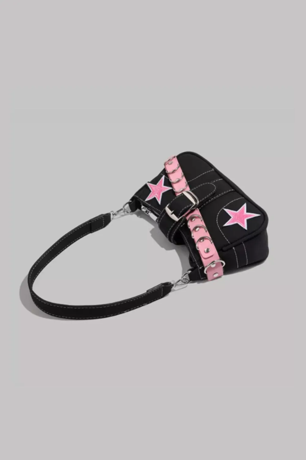 'Aubrey' Star-Decorated Underarm Bag