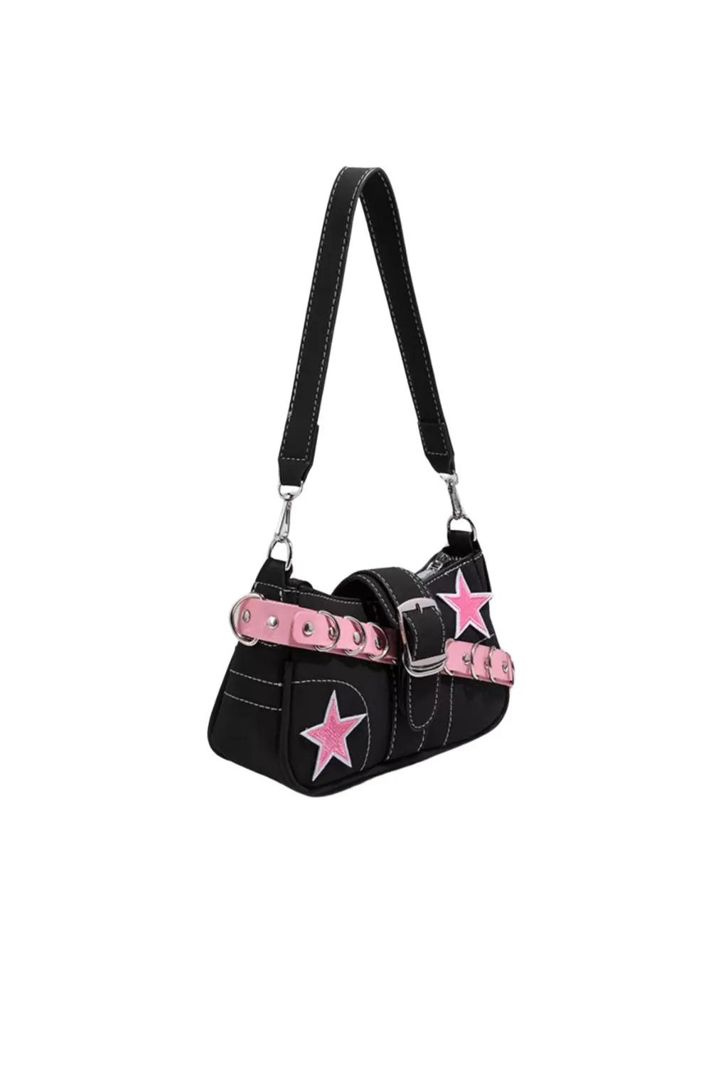 'Aubrey' Star-Decorated Underarm Bag