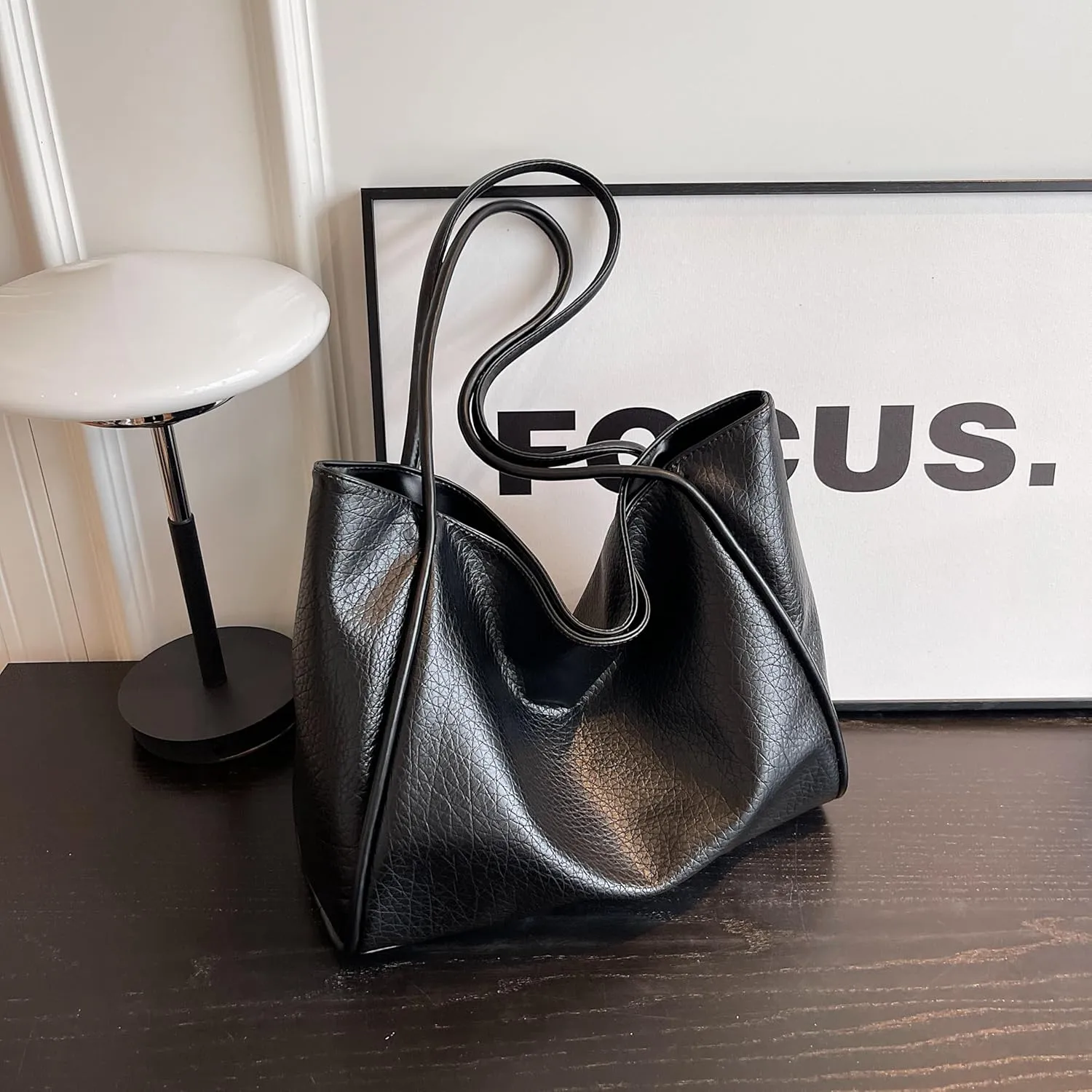 AudyKasse Tote Bag For Women, largesize Vegan Leather Weekender Bag For Women, Shopper Handbag Women.