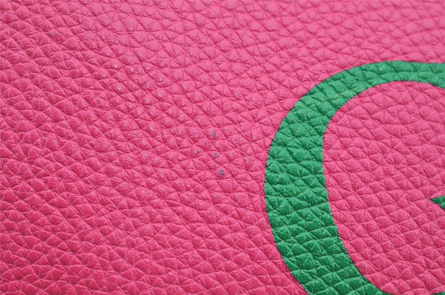 Authentic GUCCI Portfolio Clutch Hand Bag Purse Leather 500981 Pink 2734I