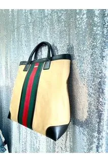 Authentic Shery Line Gucci Tote