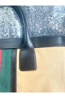 Authentic Shery Line Gucci Tote