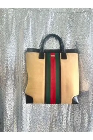 Authentic Shery Line Gucci Tote