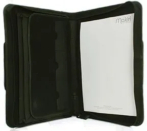 Avenue Top Grain Leather A4 Zip Around Portfolio