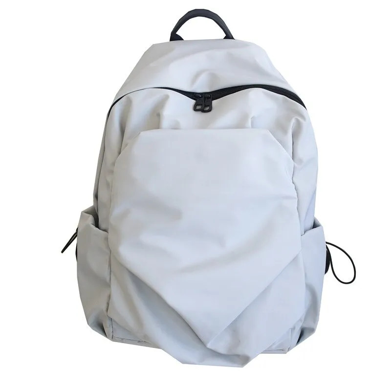 Back to College DCIMOR New Waterproof Nylon Women Backpack Large Capacity Solid Color Men Travel Bag Unisex College Schoolbag Laptop Backpacks
