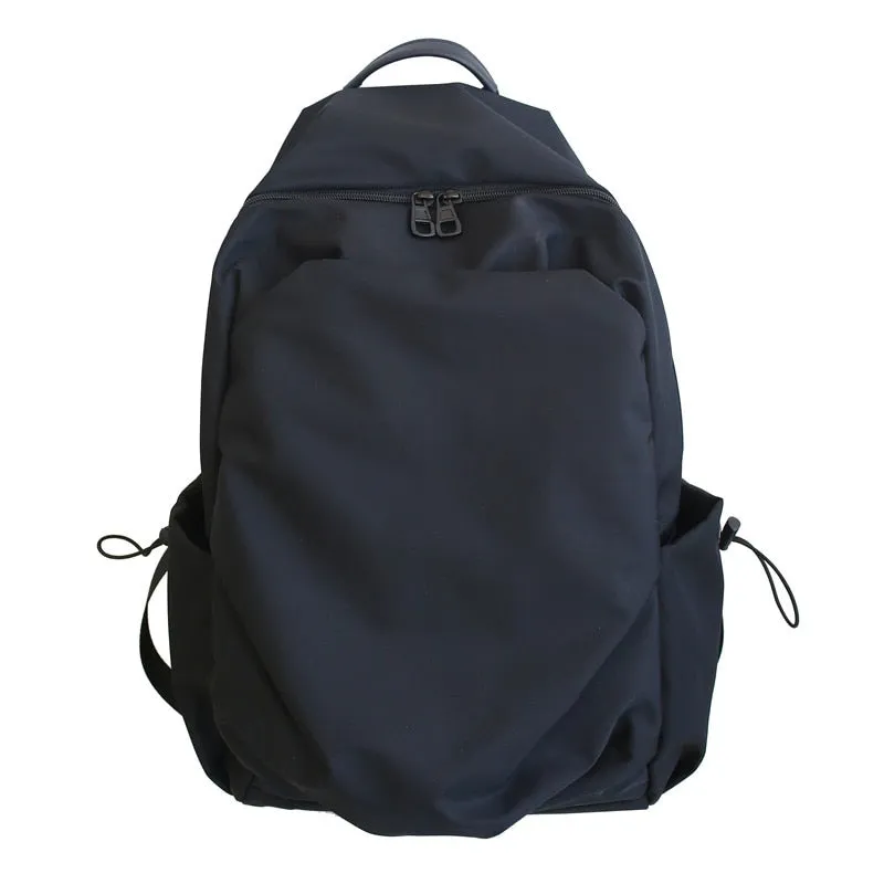 Back to College DCIMOR New Waterproof Nylon Women Backpack Large Capacity Solid Color Men Travel Bag Unisex College Schoolbag Laptop Backpacks
