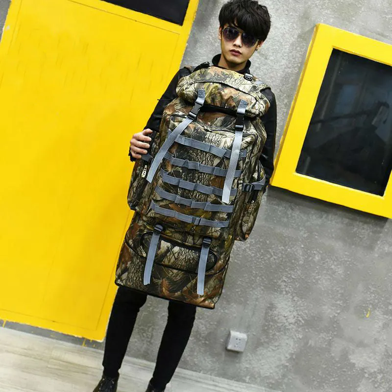 Backpack HUGE 100L - Military, Camping & Tactical Backpack suit all Outdoor & Sporting Activities