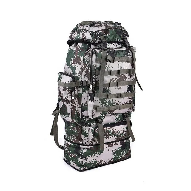 Backpack HUGE 100L - Military, Camping & Tactical Backpack suit all Outdoor & Sporting Activities