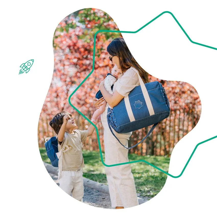 Badabulle Bowling Oasis Diaper Bag