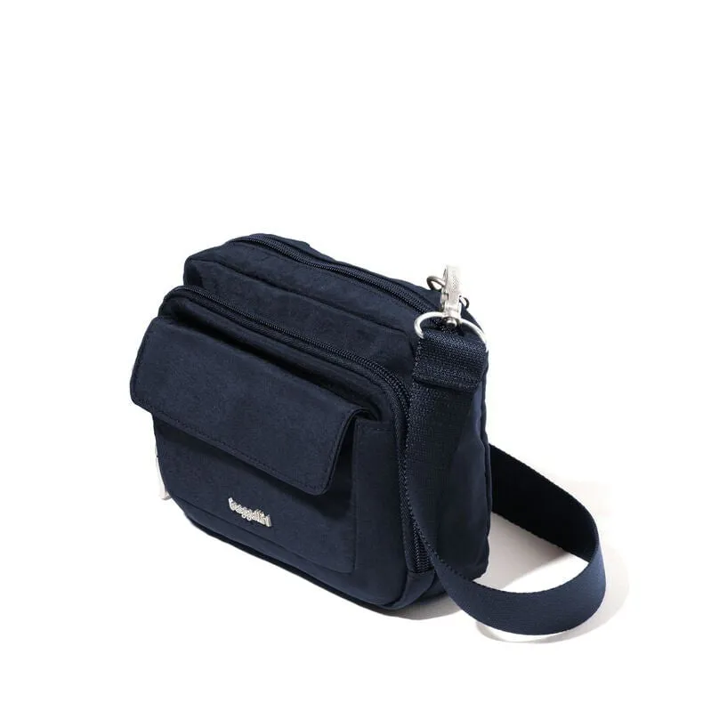 Baggallini Modern Double Zip Crossbody Bag
