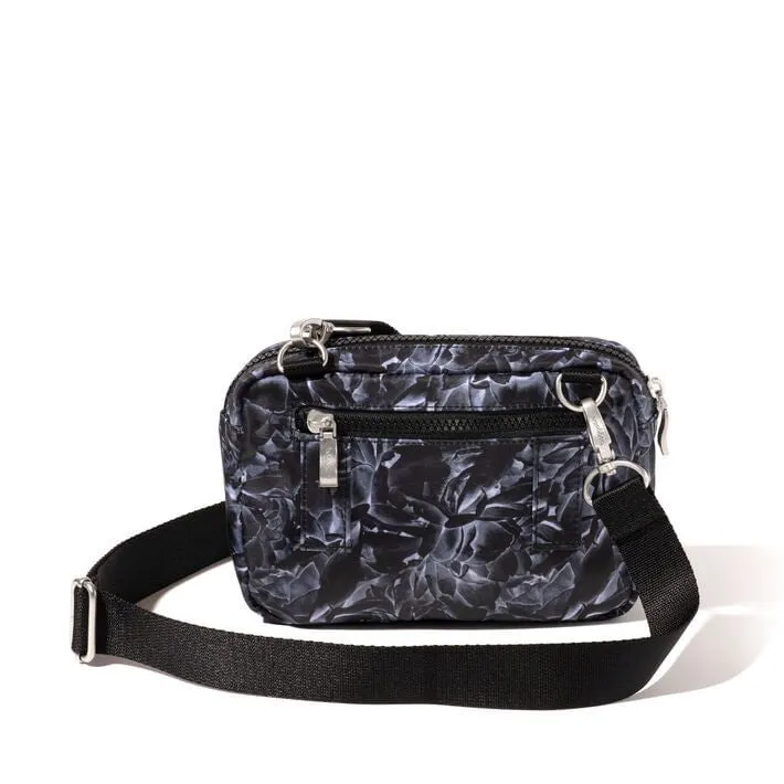 Baggallini Modern Double Zip Crossbody Bag