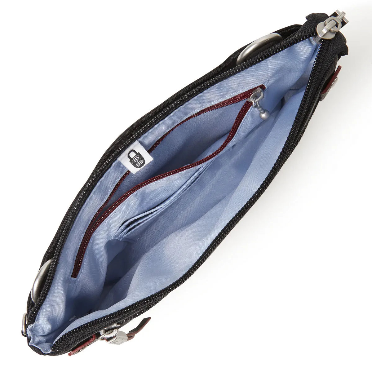 Baggallini RFID Transit Bagg - Black Cheetah