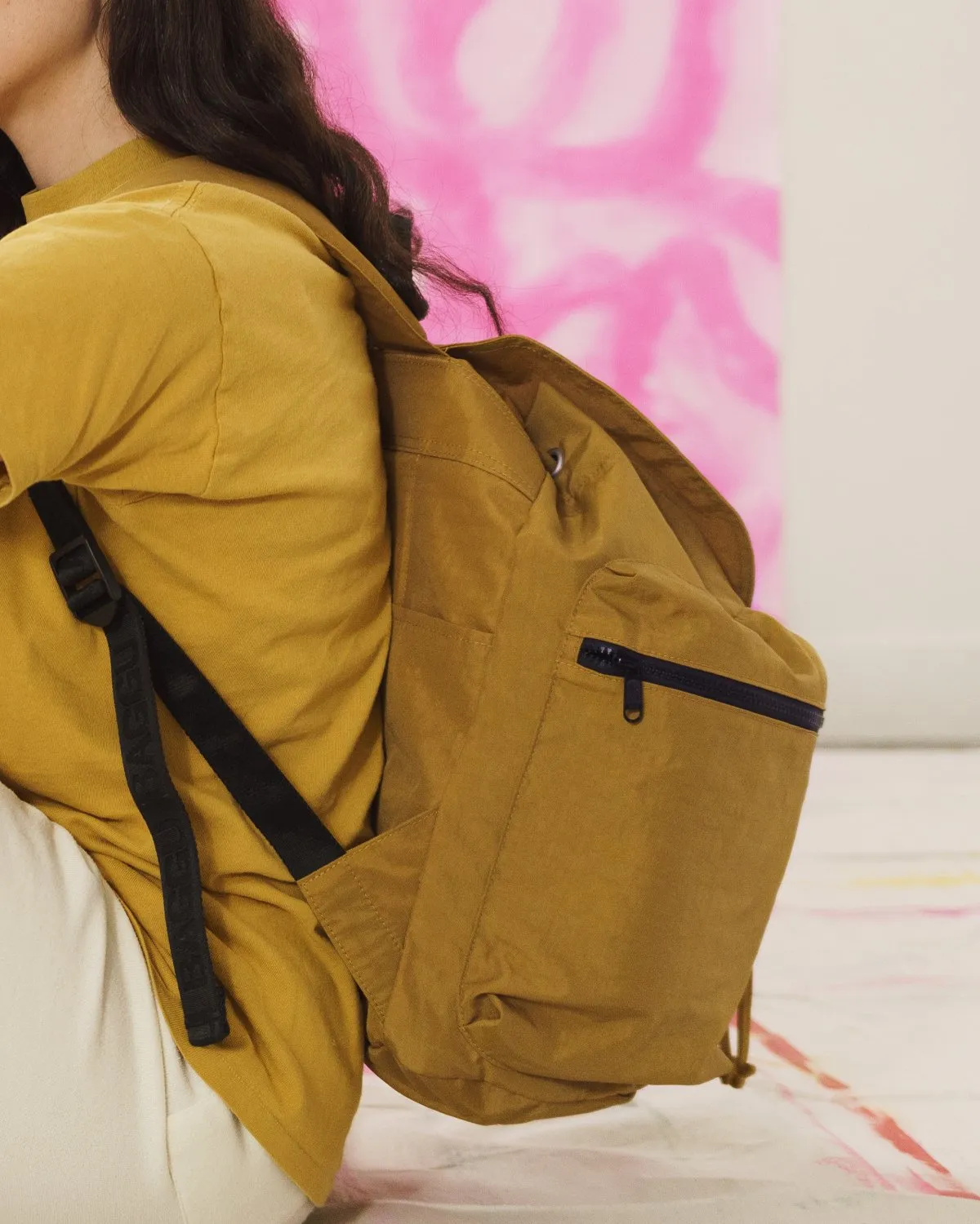 Baggu Large Sport Backpack - Camel