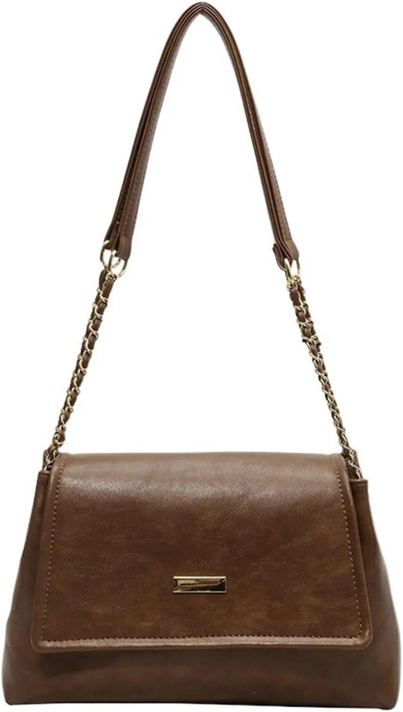 Bags for Women Fashion niche women's bag textured chain shoulder bag messenger bag