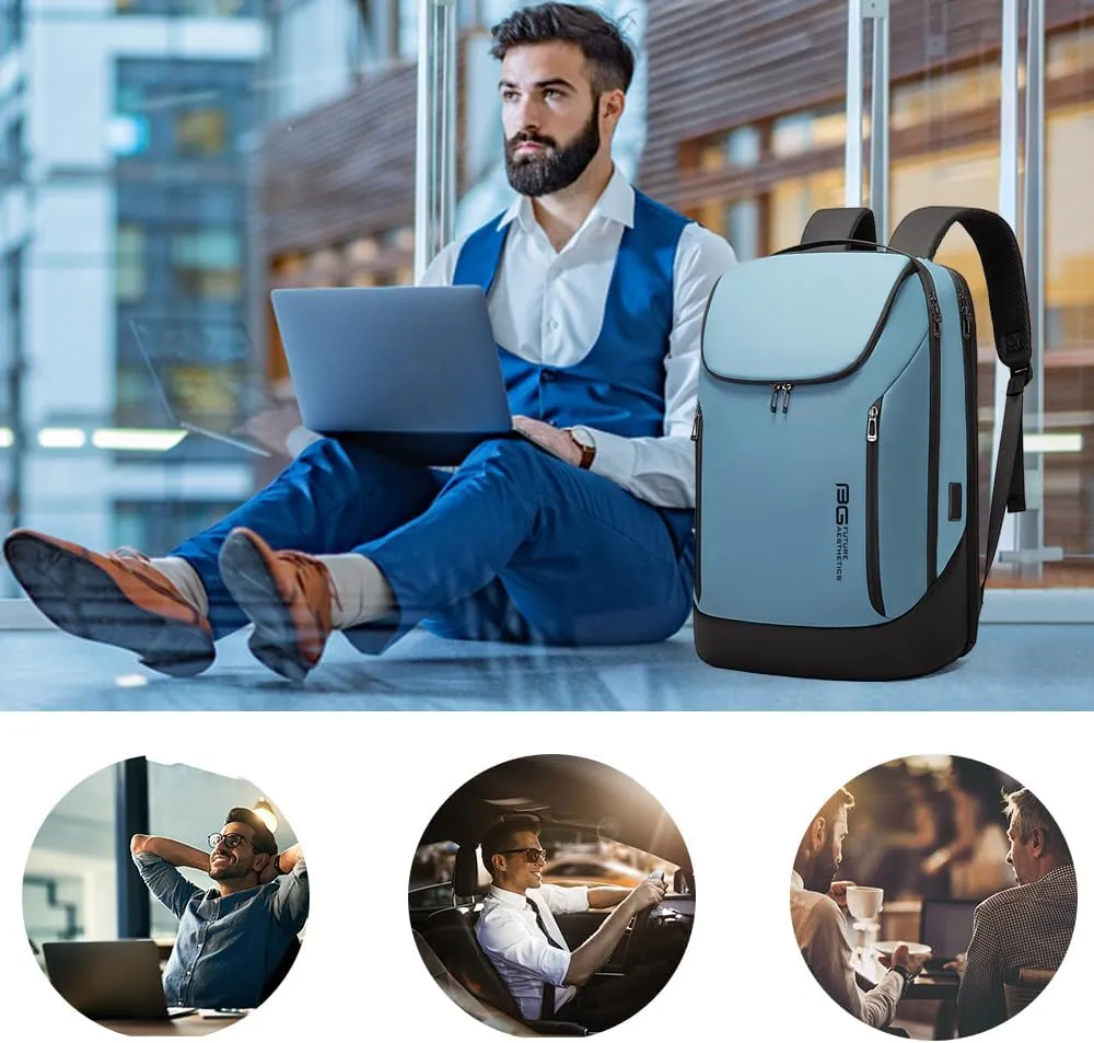 BANGE Anti Theft Sling Bag,Men's Shoulder bags with Lock