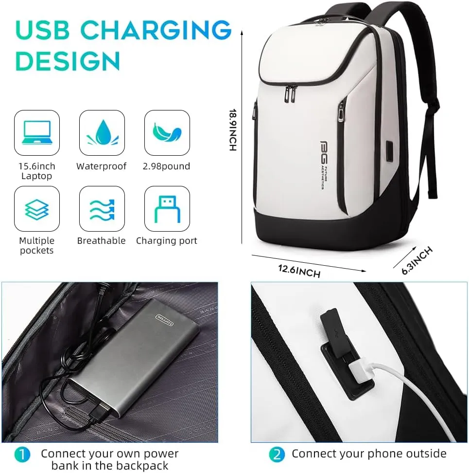 BANGE Anti Theft Sling Bag,Men's Shoulder bags with Lock
