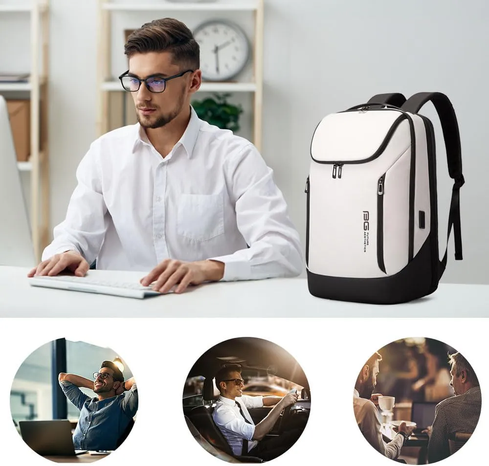 BANGE Anti Theft Sling Bag,Men's Shoulder bags with Lock