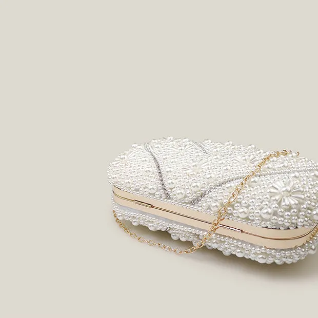 Banquet  Pearl Evening Bridal Clutch