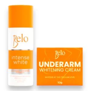 Belo Intense White Deo 40g   Free Belo Underarm Whitening Cream 10g