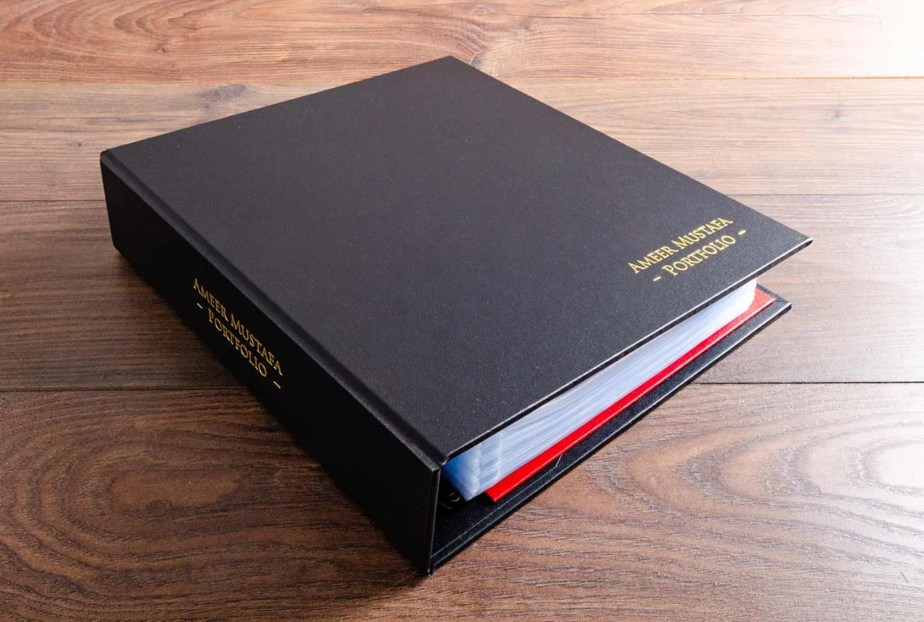 Bespoke Personalised A4 Medical Portfolio (Lever Arch Mechanism)