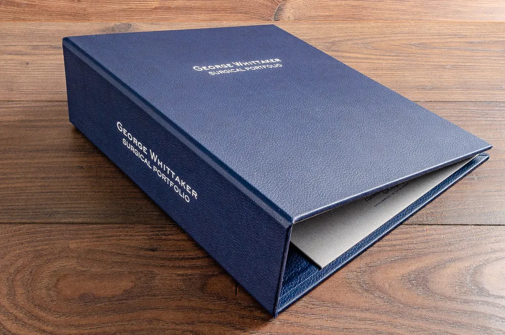 Bespoke Personalised A4 Medical Portfolio (Lever Arch Mechanism)