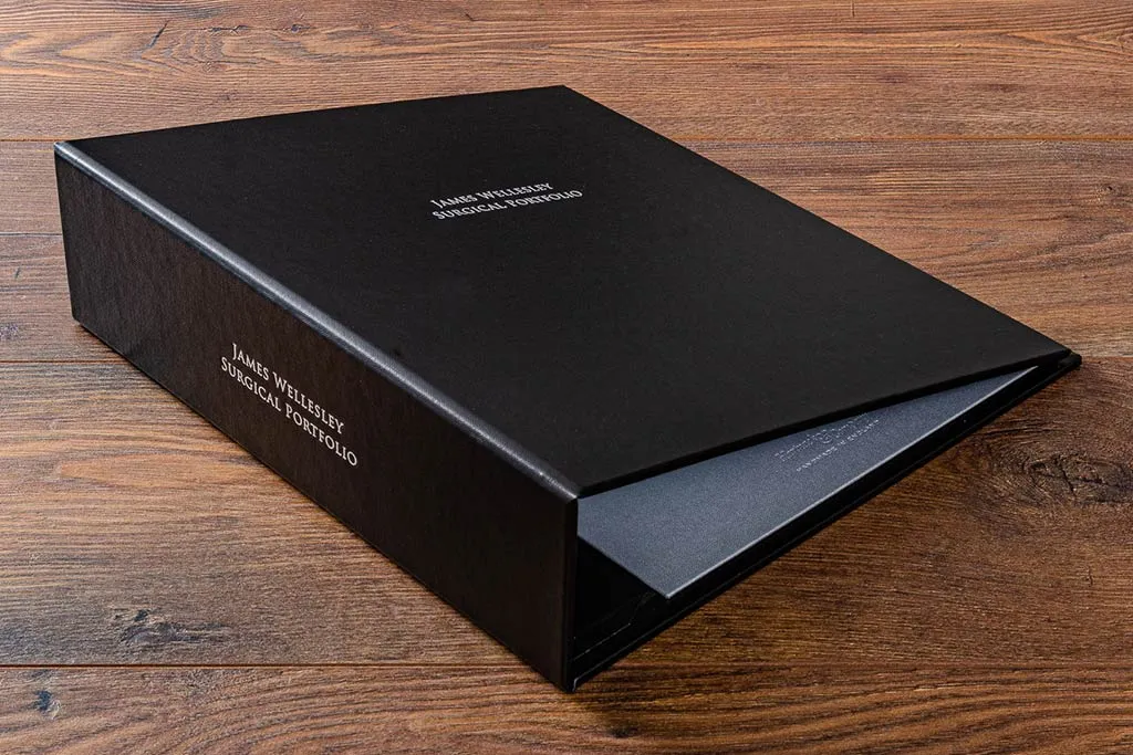Bespoke Personalised A4 Medical Portfolio (Lever Arch Mechanism)