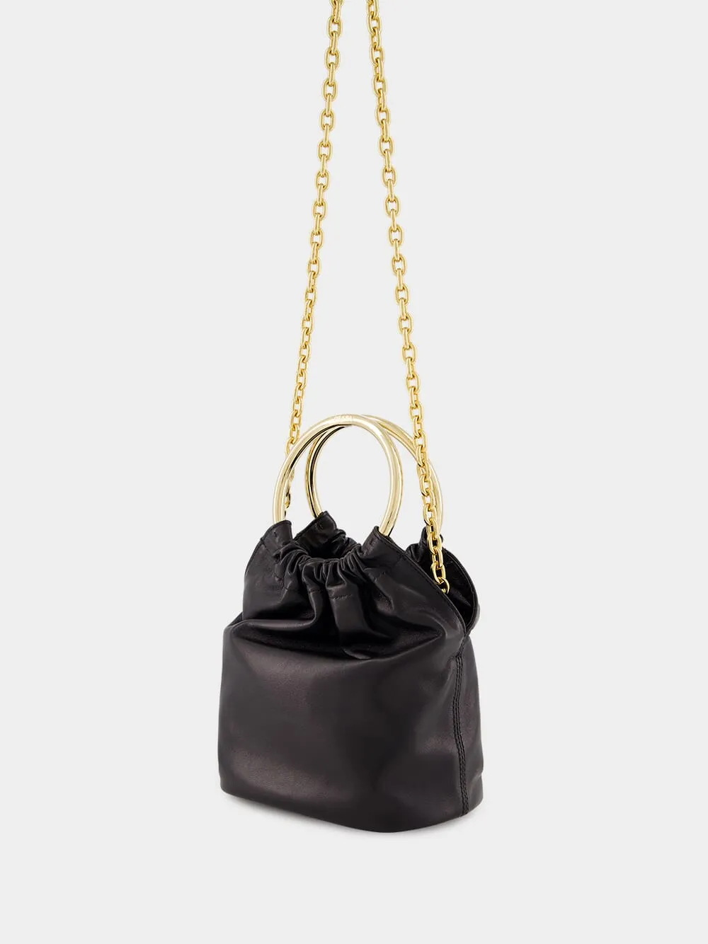 Black Nappa Leather Mini Bag