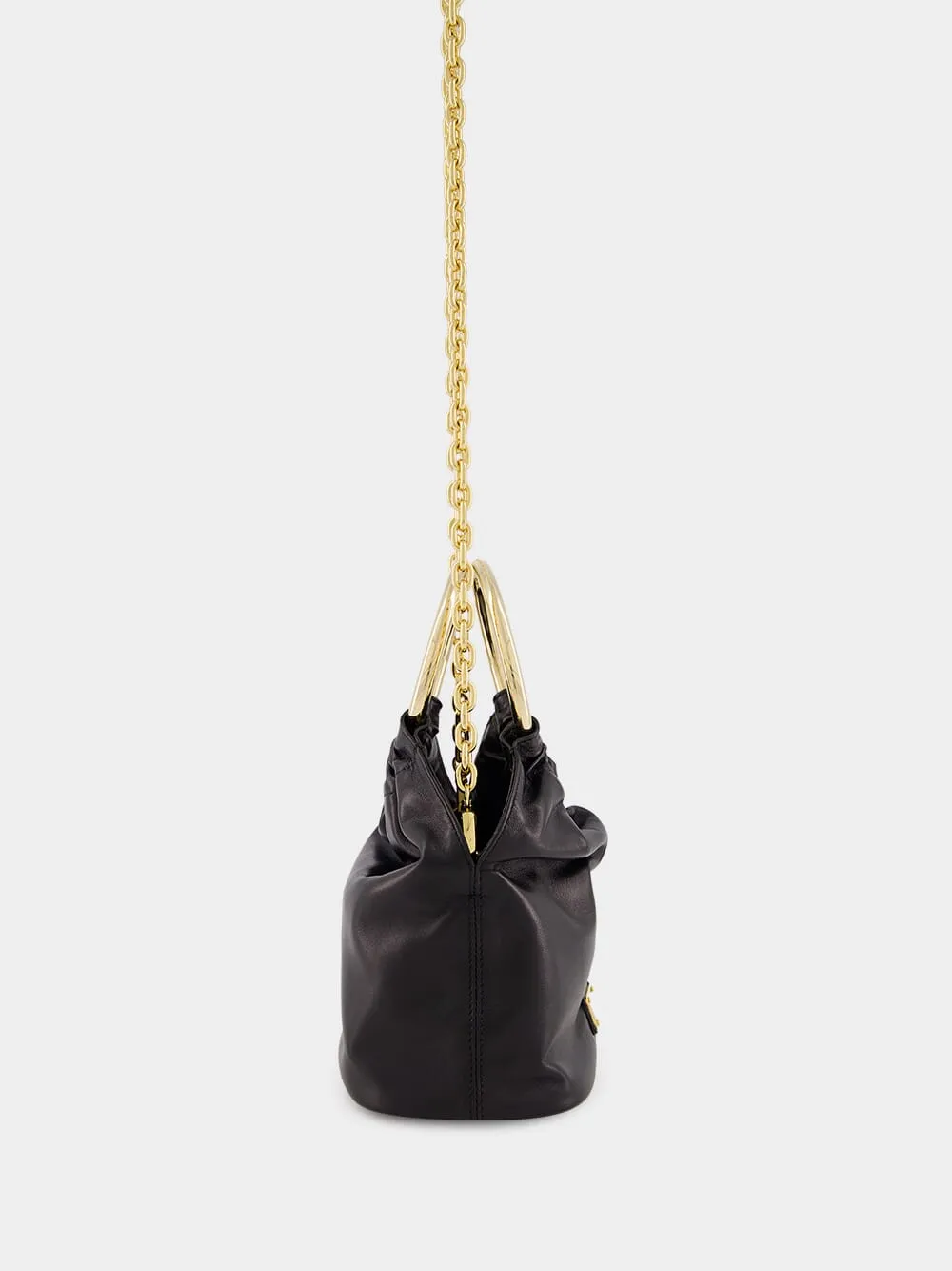 Black Nappa Leather Mini Bag