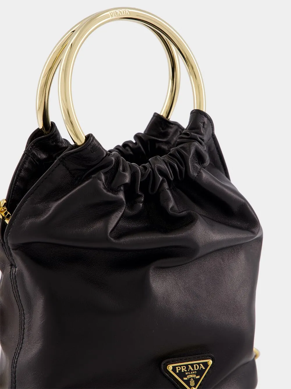 Black Nappa Leather Mini Bag