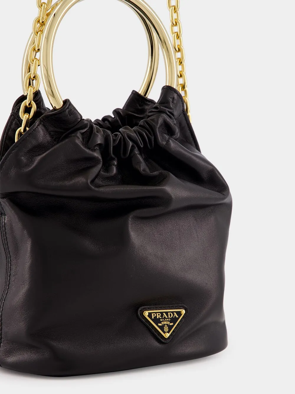 Black Nappa Leather Mini Bag