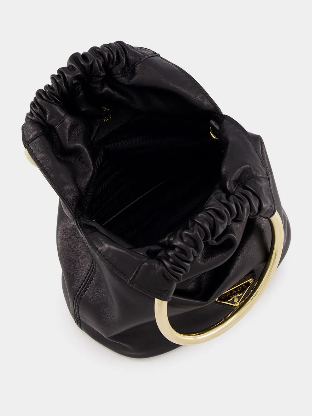 Black Nappa Leather Mini Bag