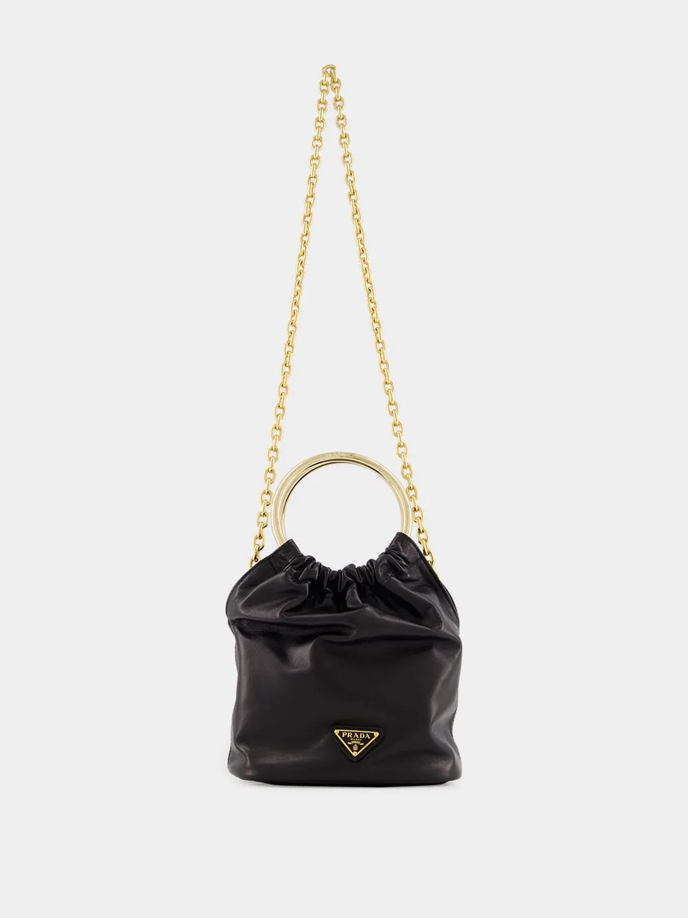 Black Nappa Leather Mini Bag