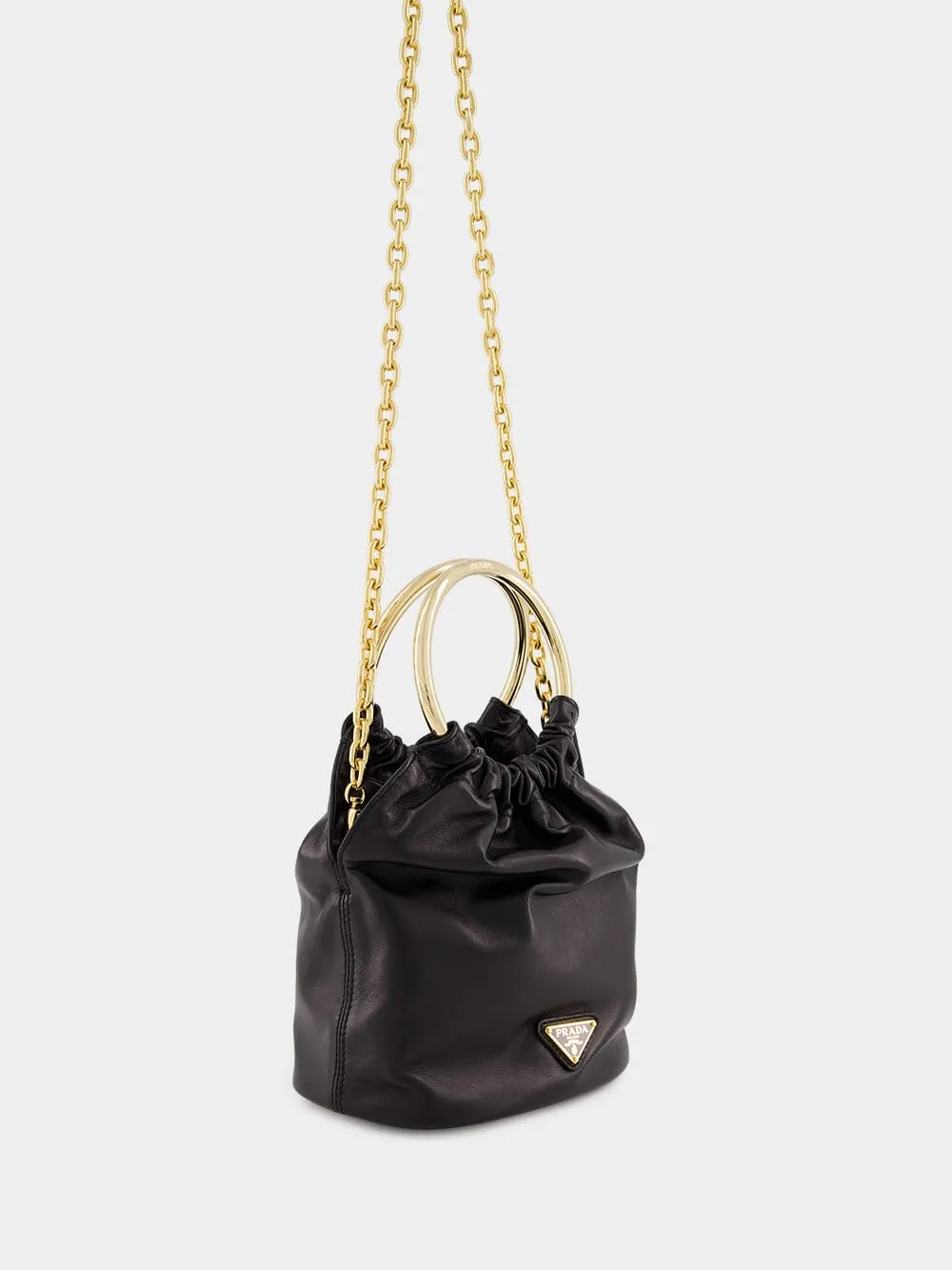 Black Nappa Leather Mini Bag
