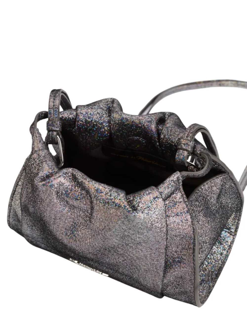 Blossom Mini Crossbody Bag Silver